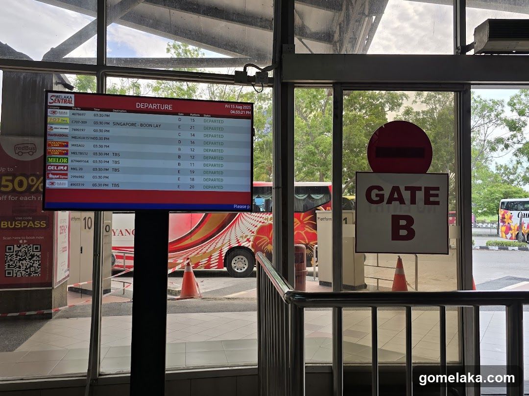 Melaka Sentral Bus Terminal Interior