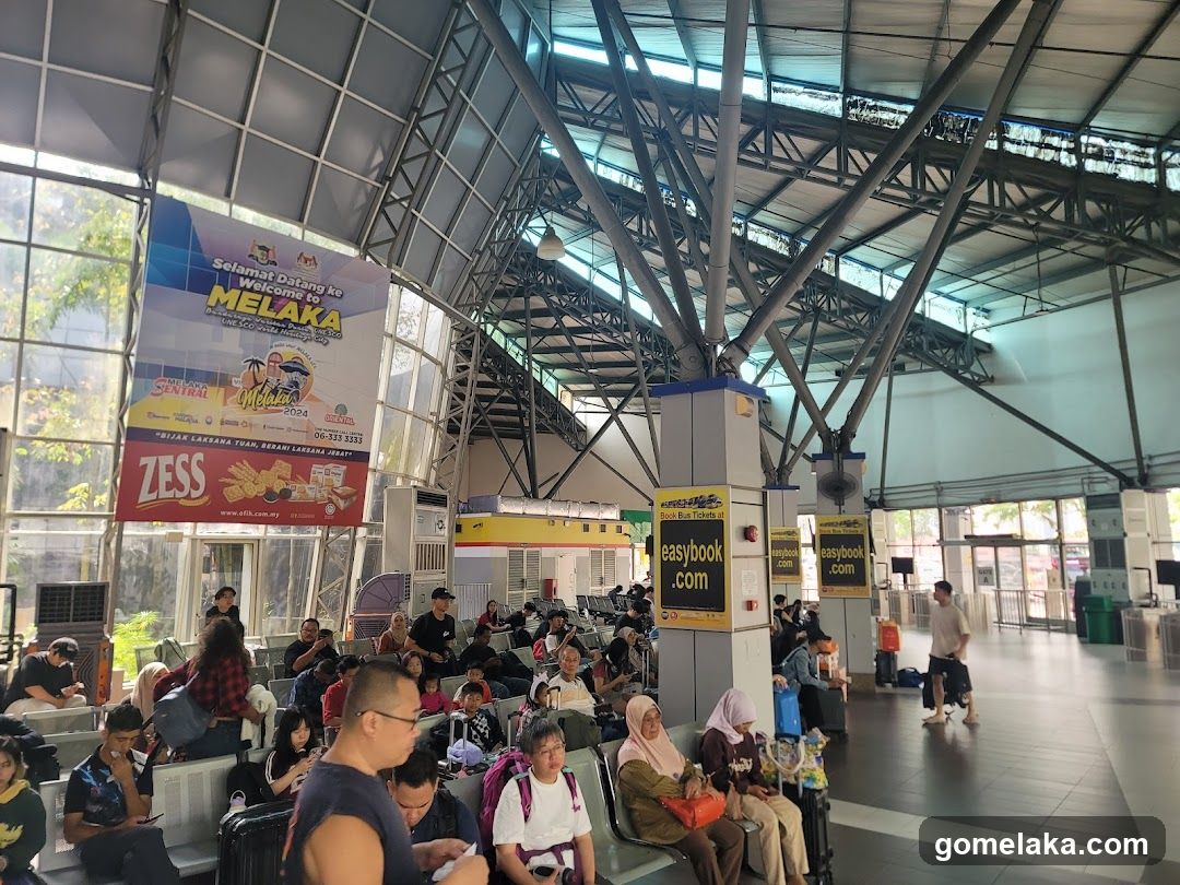 Melaka Bus Terminal Interior