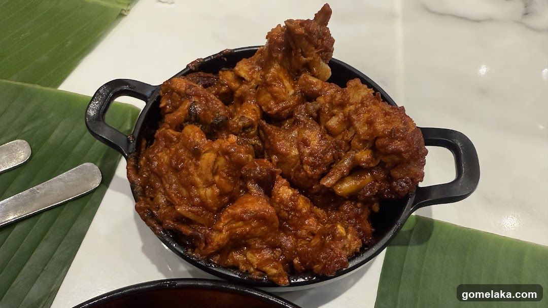 Food dish on table