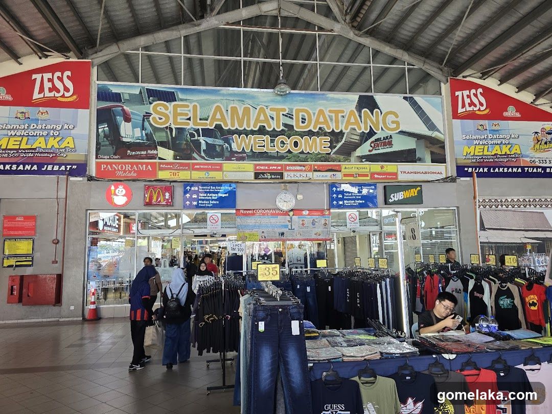 Melaka Market Interior