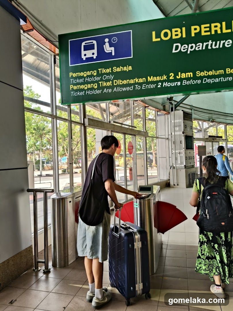 Departure Lounge Entrance