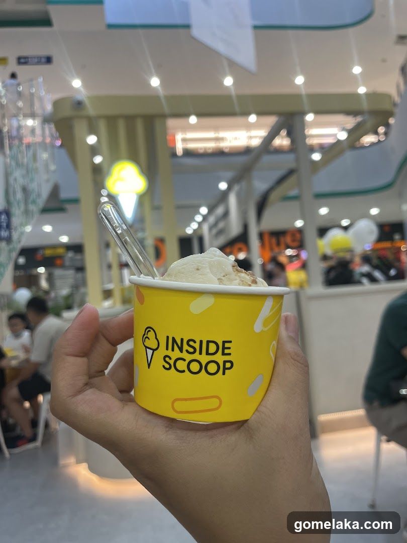 Inside Scoop Ice Cream Cup