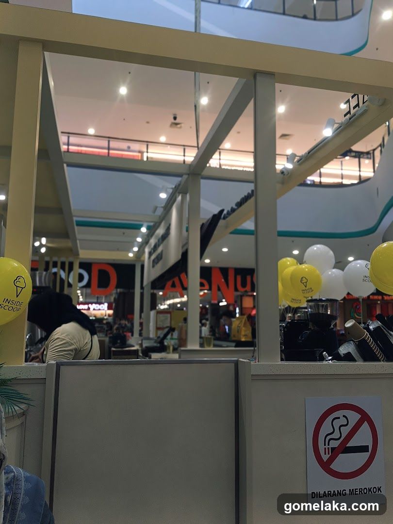 Shopping Mall Interior View