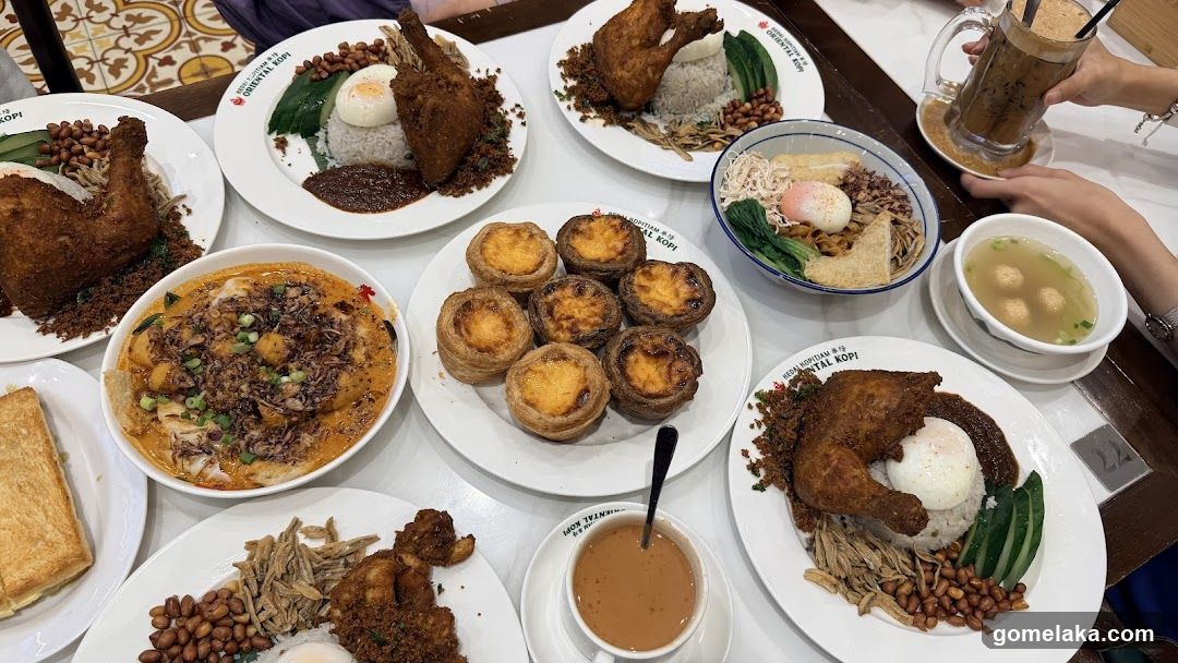 Table of Food Items