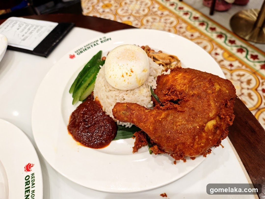 Food served at a restaurant