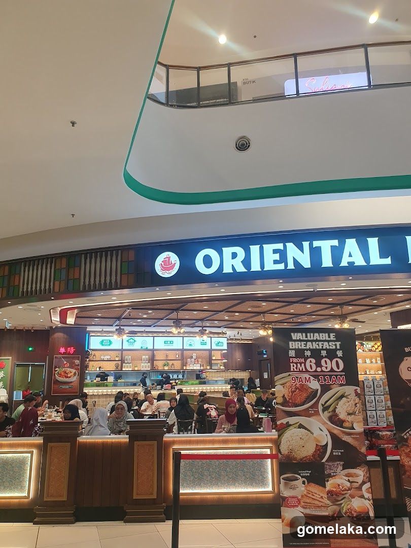 Oriental Restaurant Interior