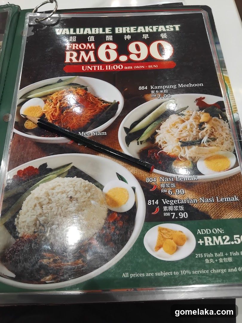 Valuable Breakfast Menu