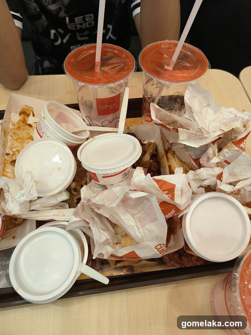 Food and Drinks at Restaurant