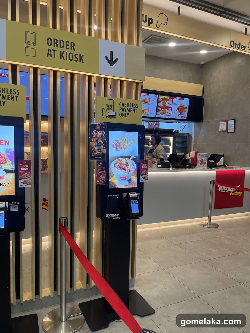Richness Factory Kiosk Area