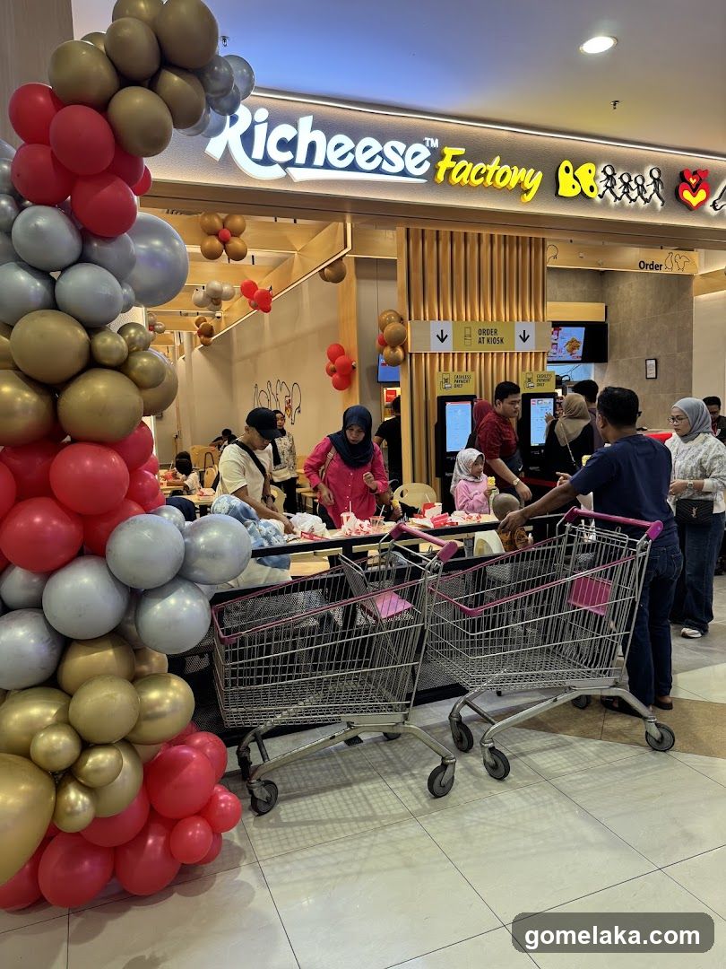 Richese Factory storefront interior