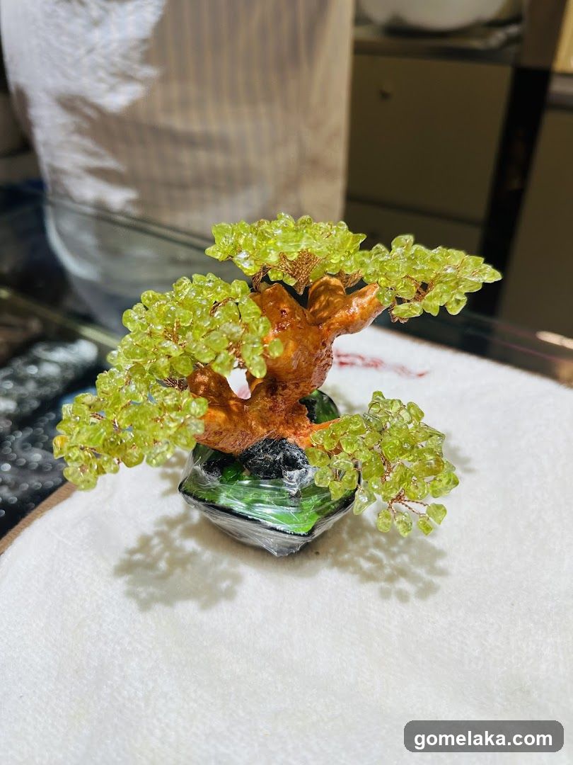 Benchtop Crystal Tree Ornament