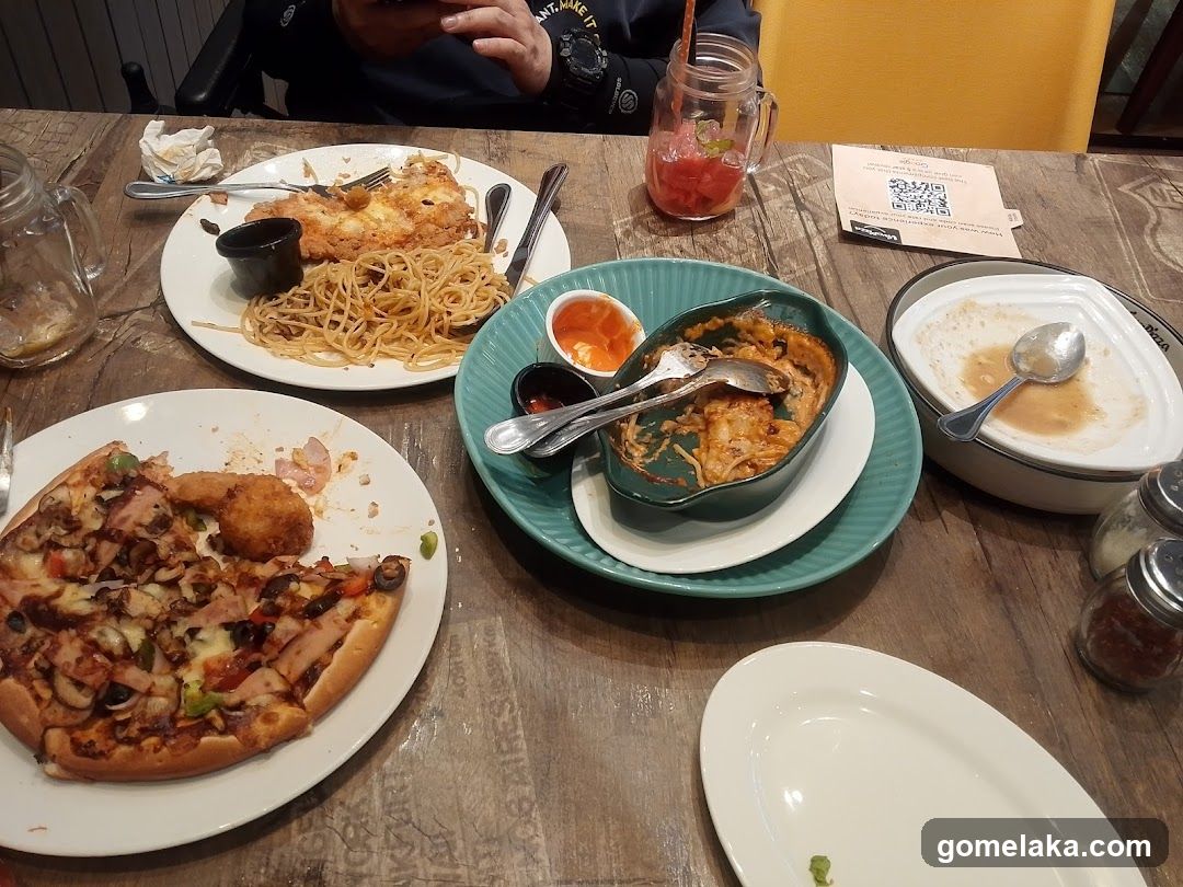Restaurant Interior Table Scene