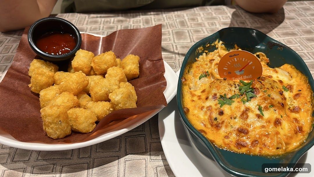 Food served at a restaurant