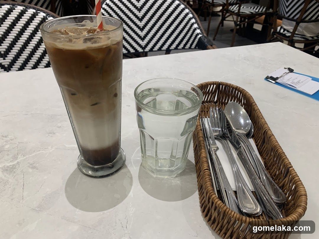 Table Setting in Café Interior