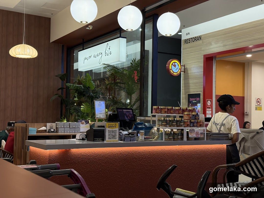 Restaurant Interior Counter Area