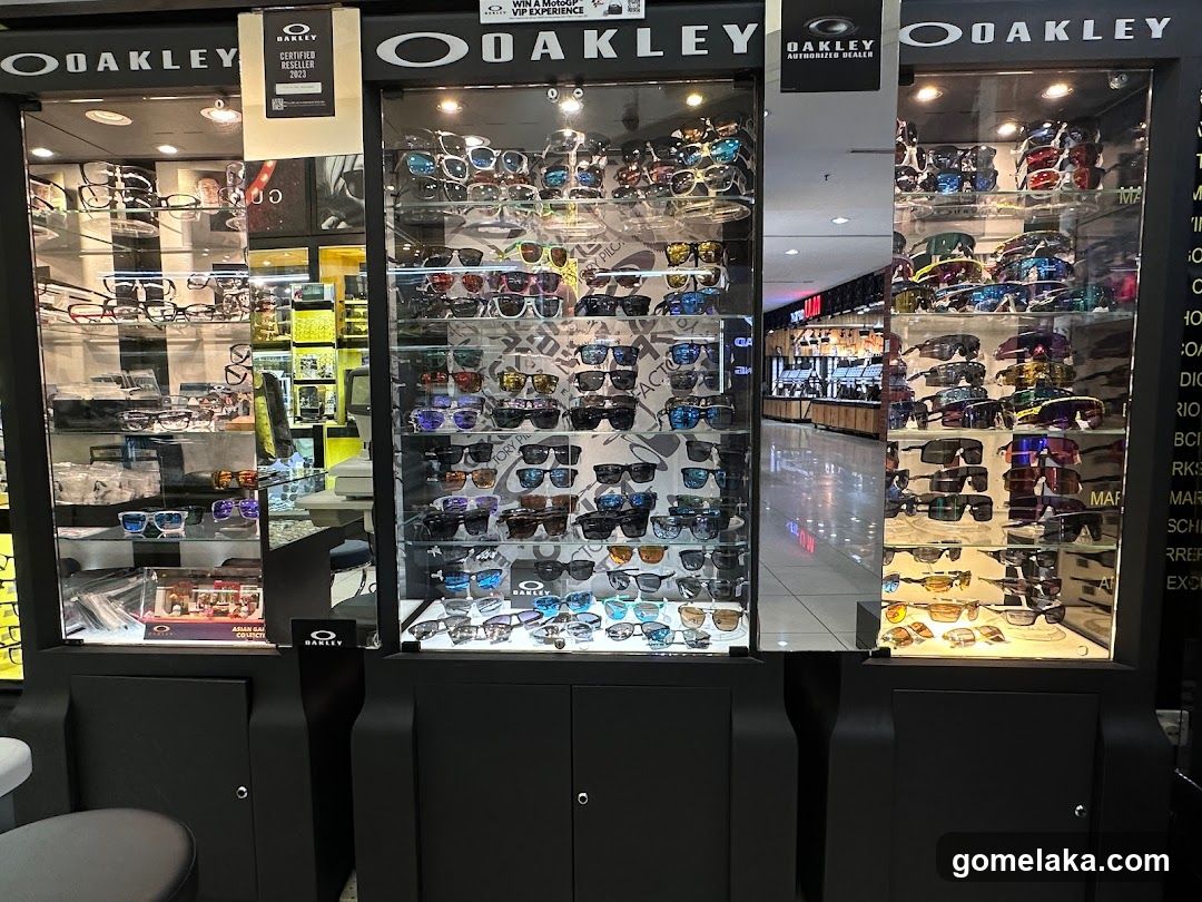 Oakley Sunglasses Display