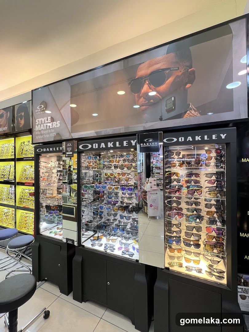 Oakley Sunglasses Store Interior