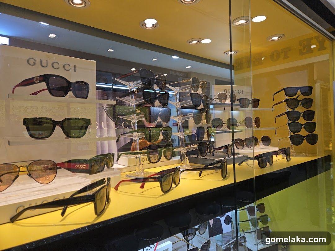 Gucci Sunglasses Display
