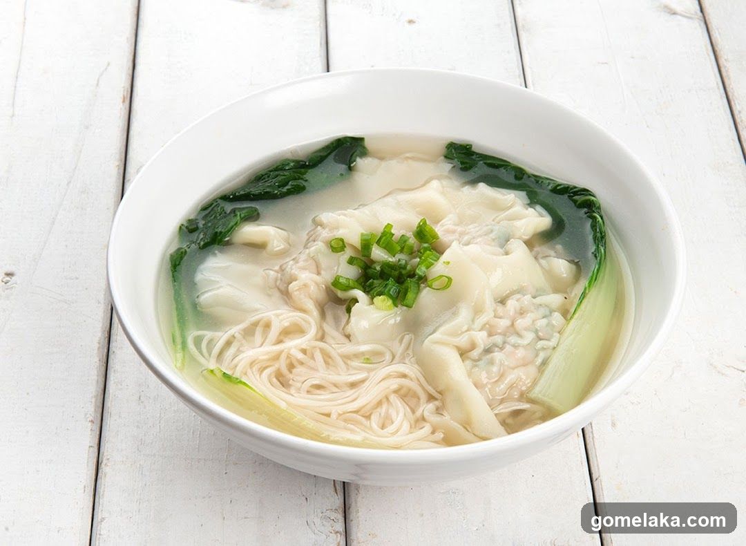 Wonton Noodle Soup