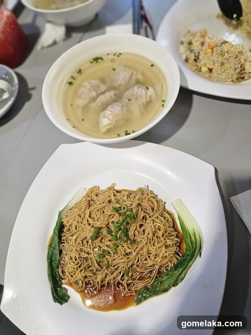Dining Table with Chinese Cuisine