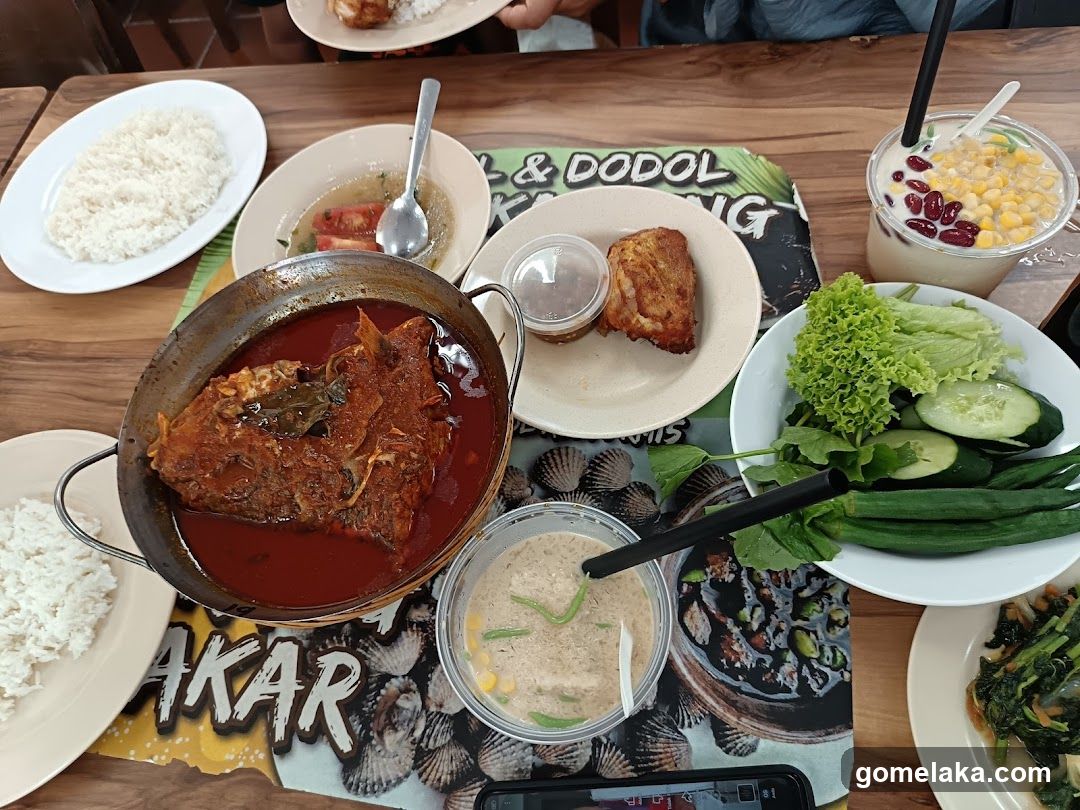 Table with Food Items