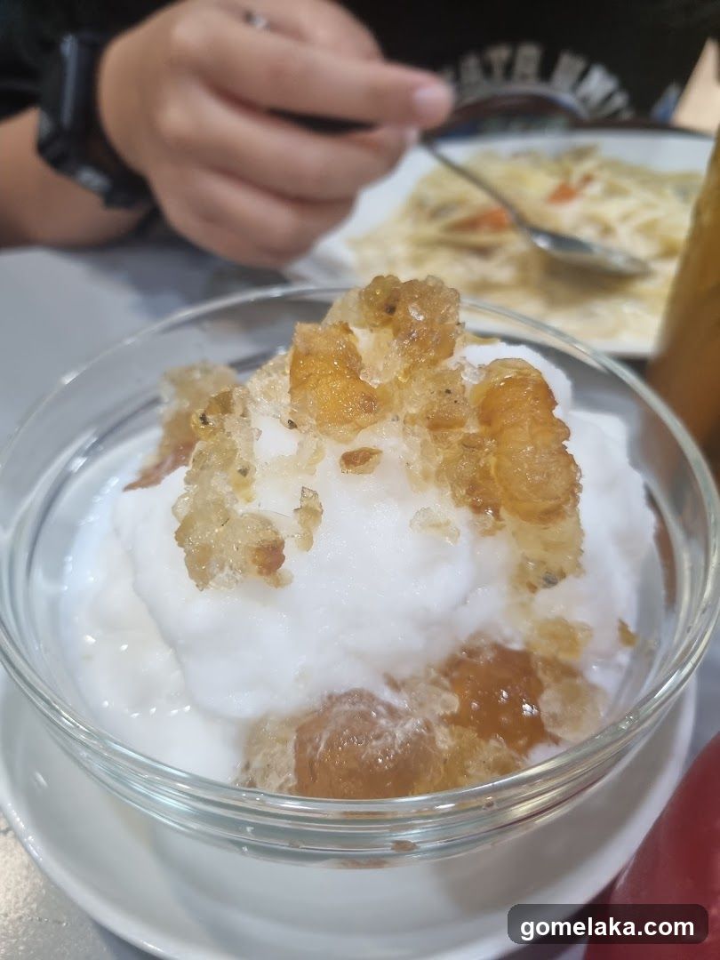 Dessert in Glass Bowl