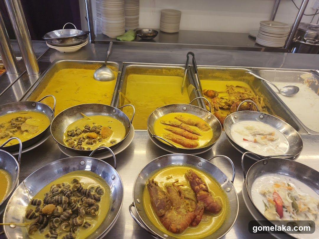 Food Display in Restaurant