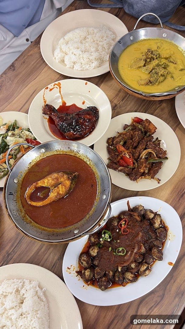 Table of Malaysian Cuisine