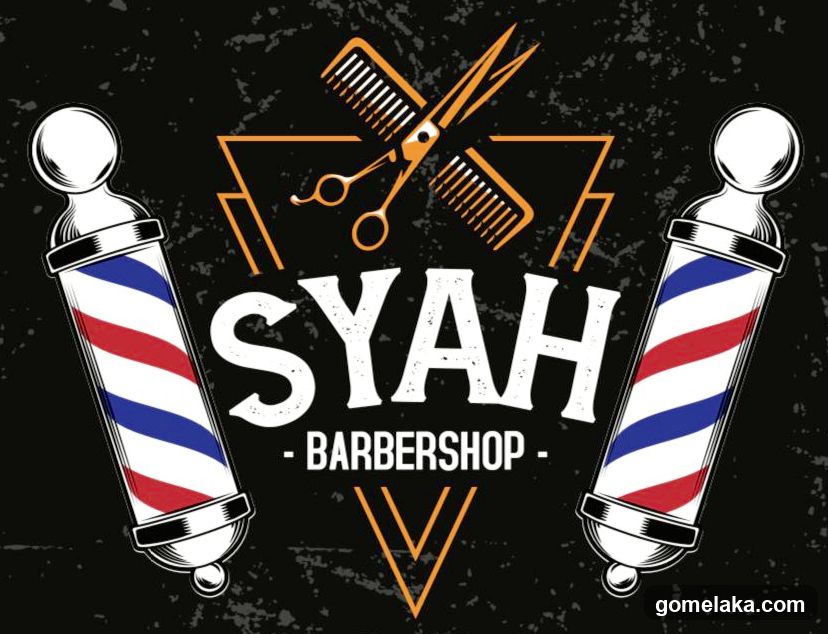 SYAH BARBERSHOP Logo