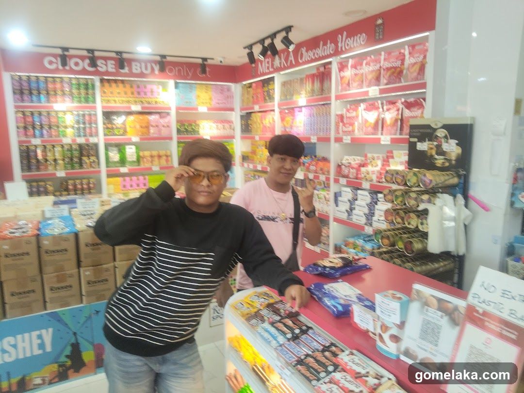 Inside a Chocolate Shop