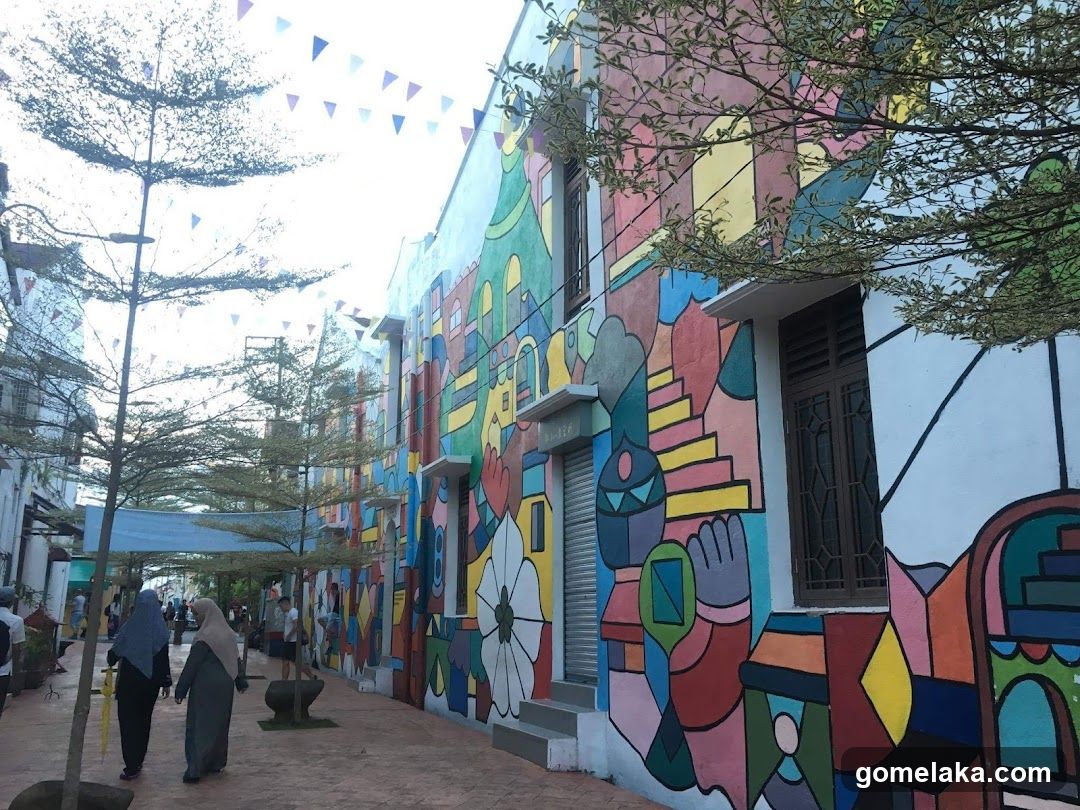 Street Art Building Facade