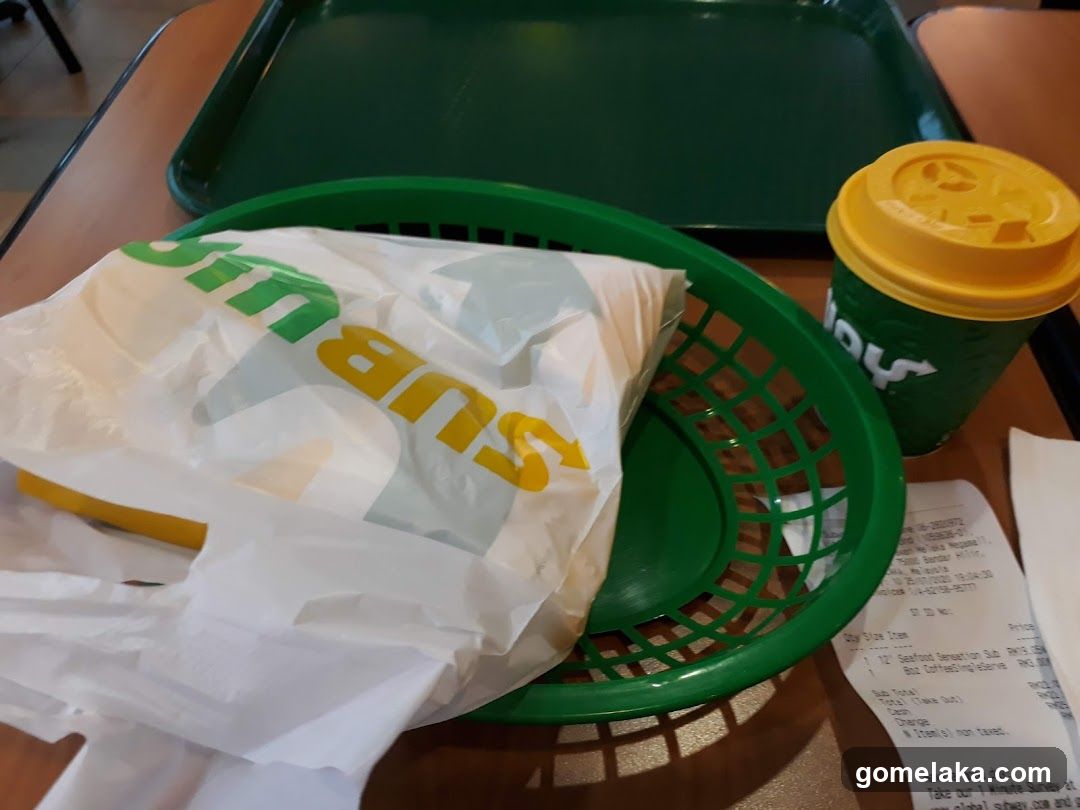 Subway Meal and Beverage
