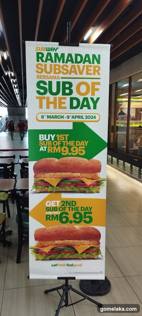 Subway Ramadan Subsaver Promotion Banner