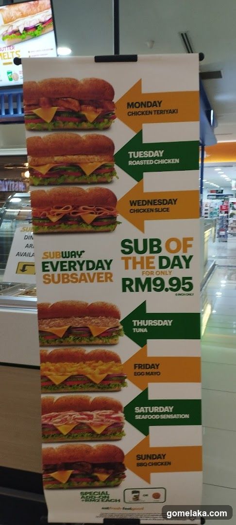 Subway Everyday Subsaver
