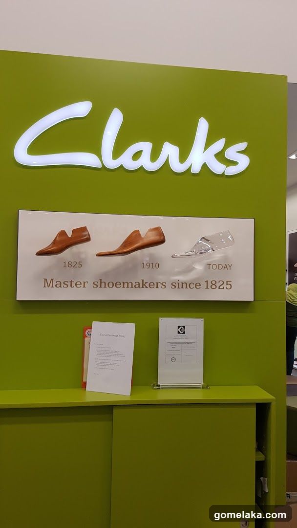 Clarks Store Interior Display
