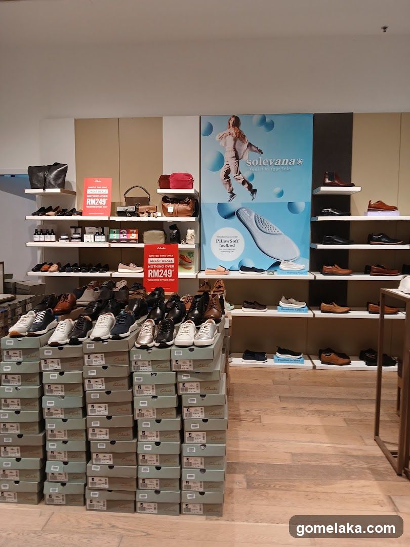 Interior Shoe Store Display