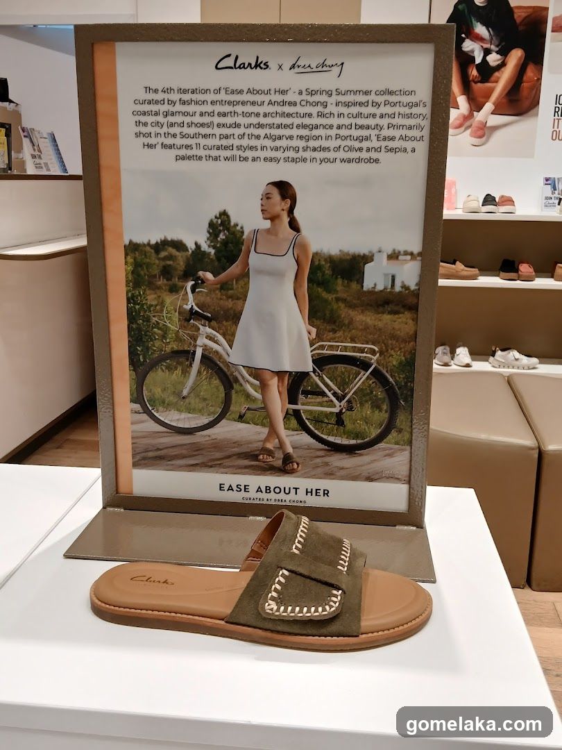 Clarks x Andre Chong Collection Display