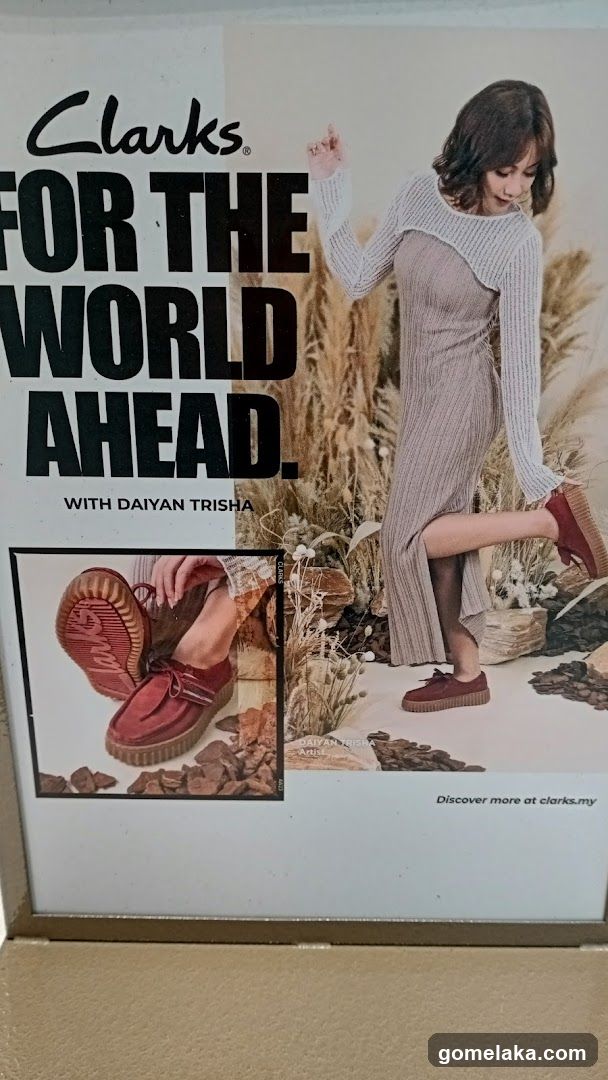 Clarks Advertisement Poster