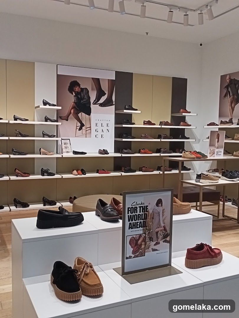 Clarks Shoe Store Interior