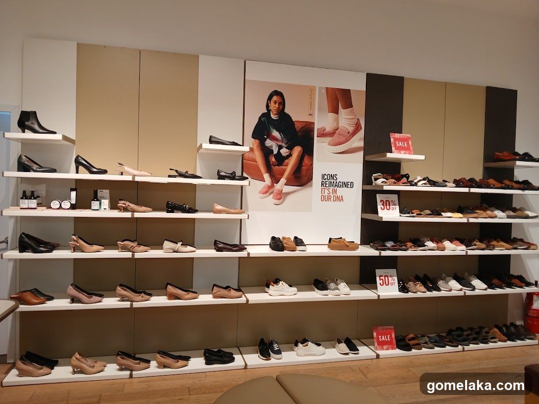 Interior Shoe Store Display