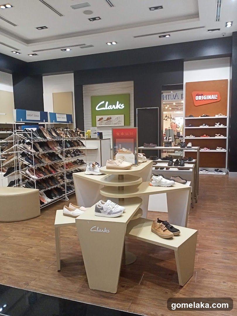 Clarks Shoe Store Interior