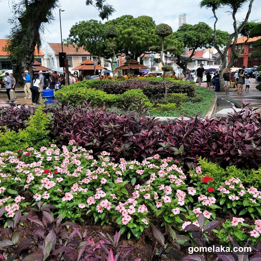 Public Park with Floral Gardens
