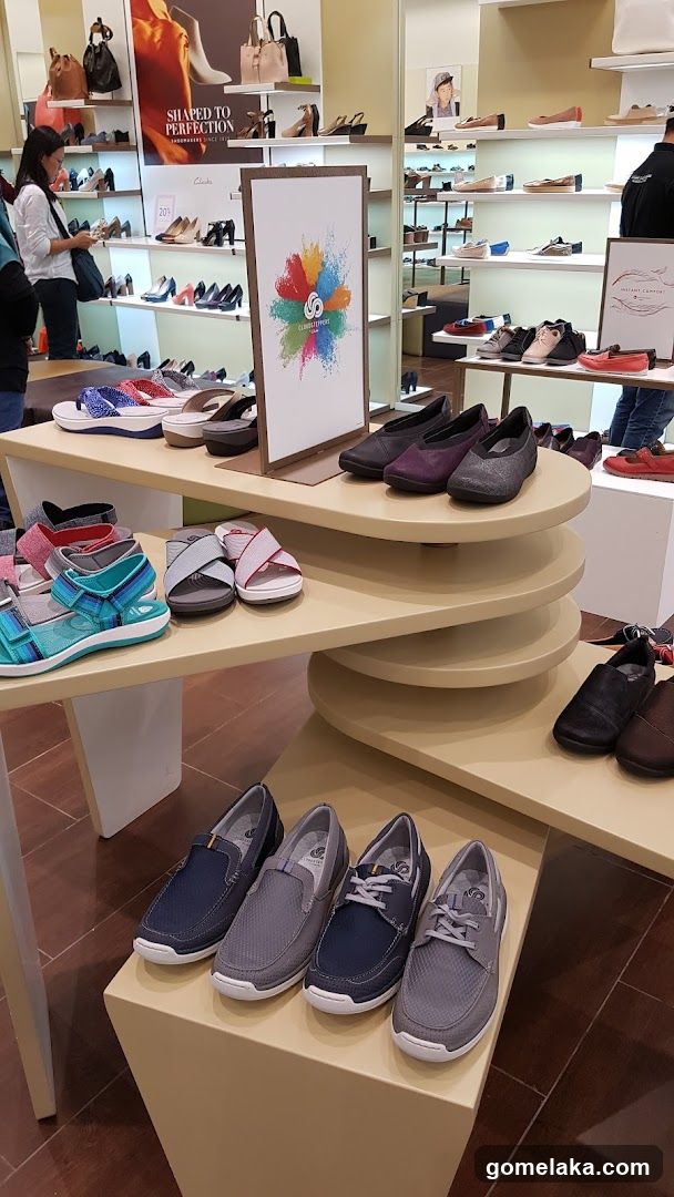 Interior Shoe Store Display