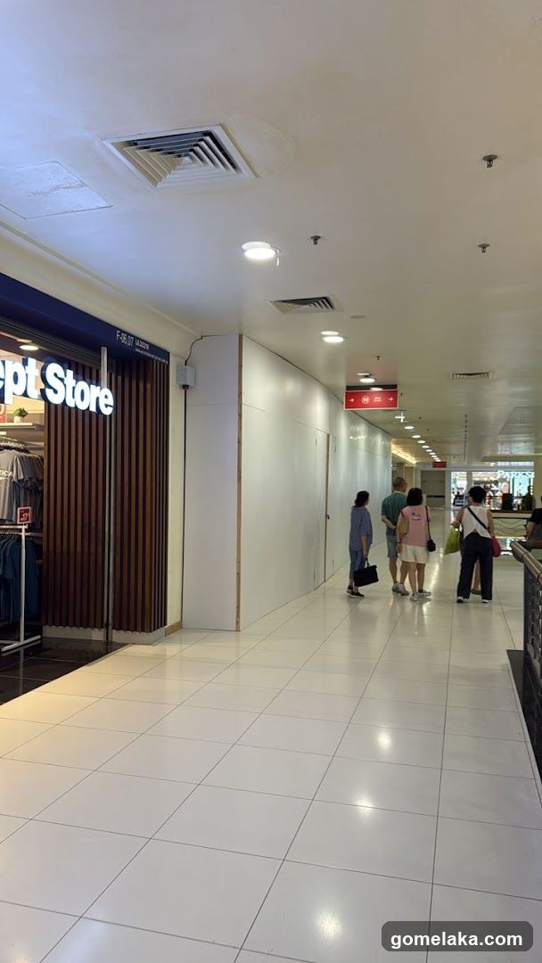 Shopping Mall Corridor