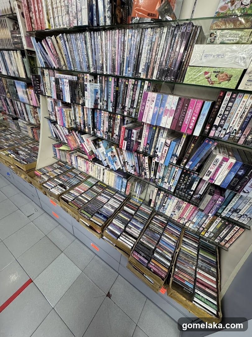 DVD/Video Store Interior