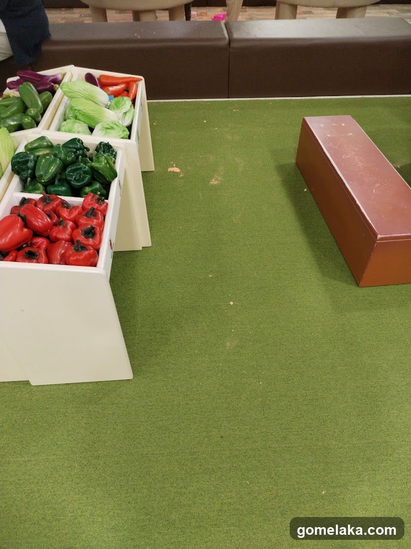 Indoor Vegetable Display