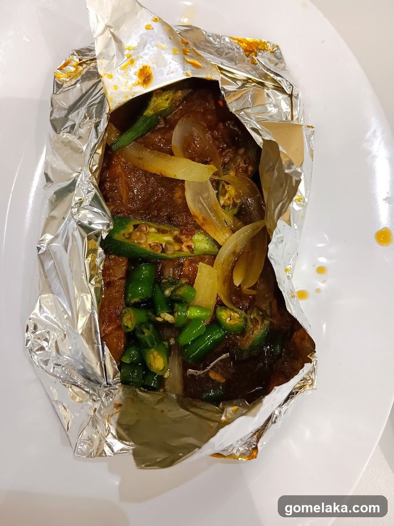 Food Item in Foil