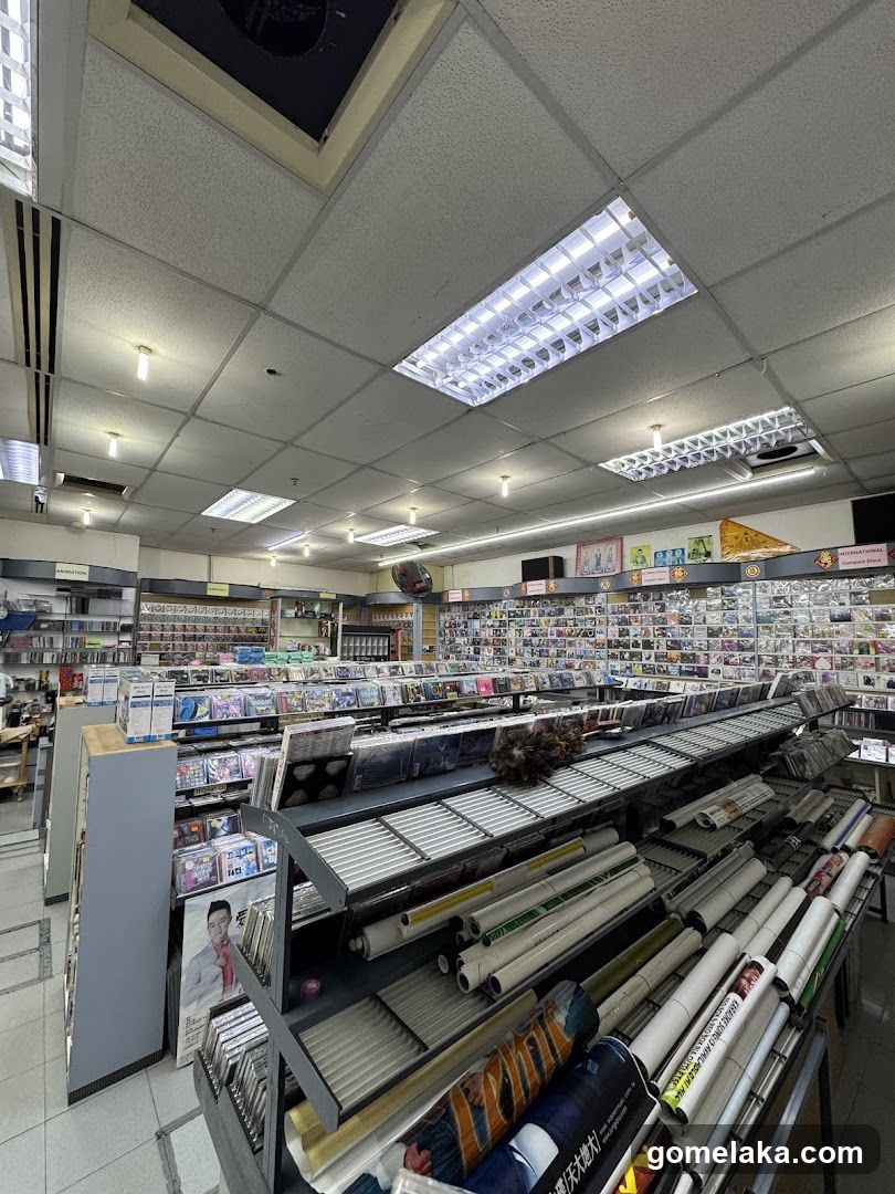 Interior of a retail store