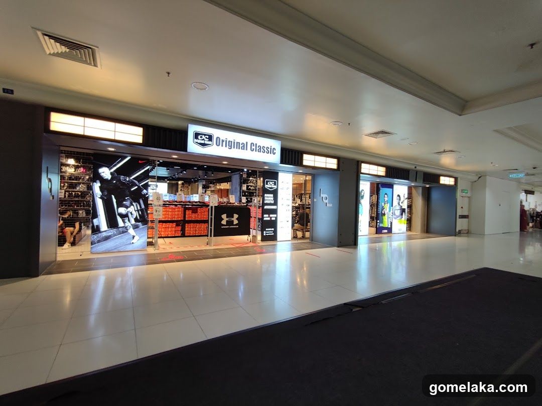 Storefront interior view