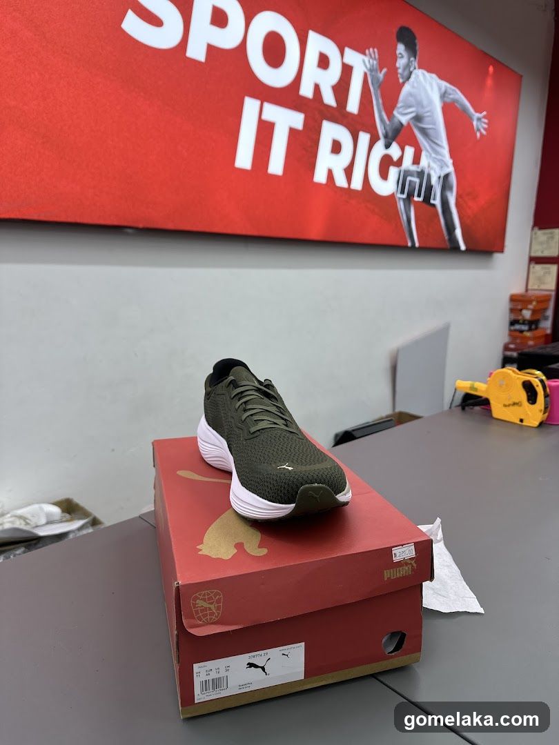 Puma Shoe Display